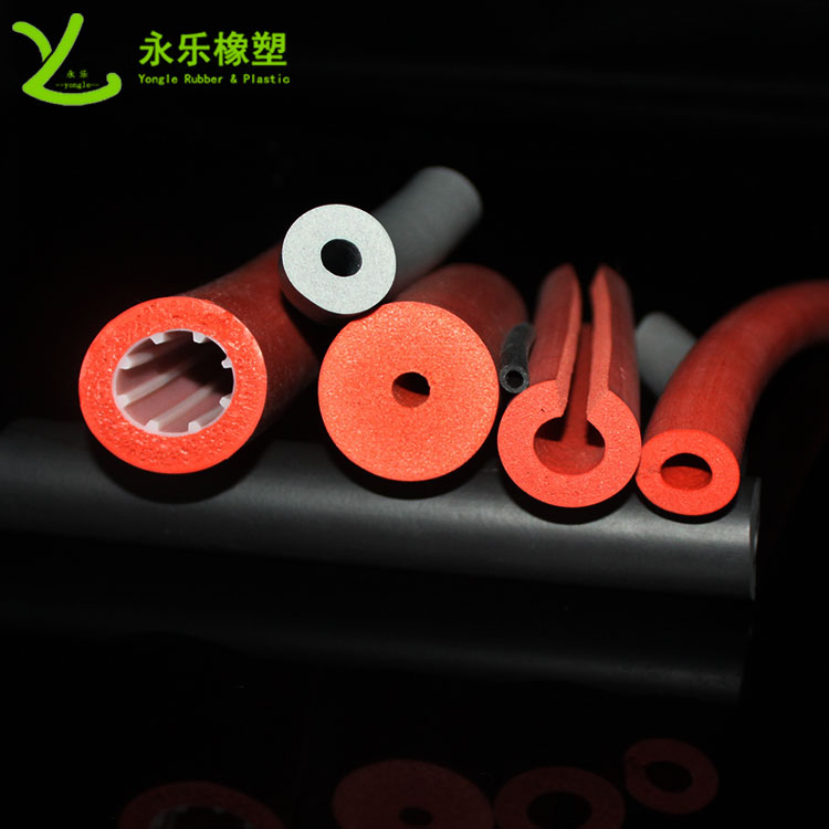 發泡硅膠管，擠出發泡硅膠管，耐高溫發泡硅膠管