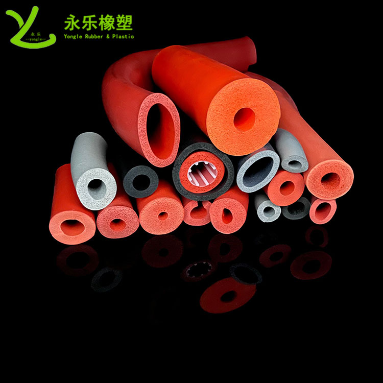 擠出發(fā)泡硅膠管，耐高溫發(fā)泡硅膠管，耐老化發(fā)泡硅膠管