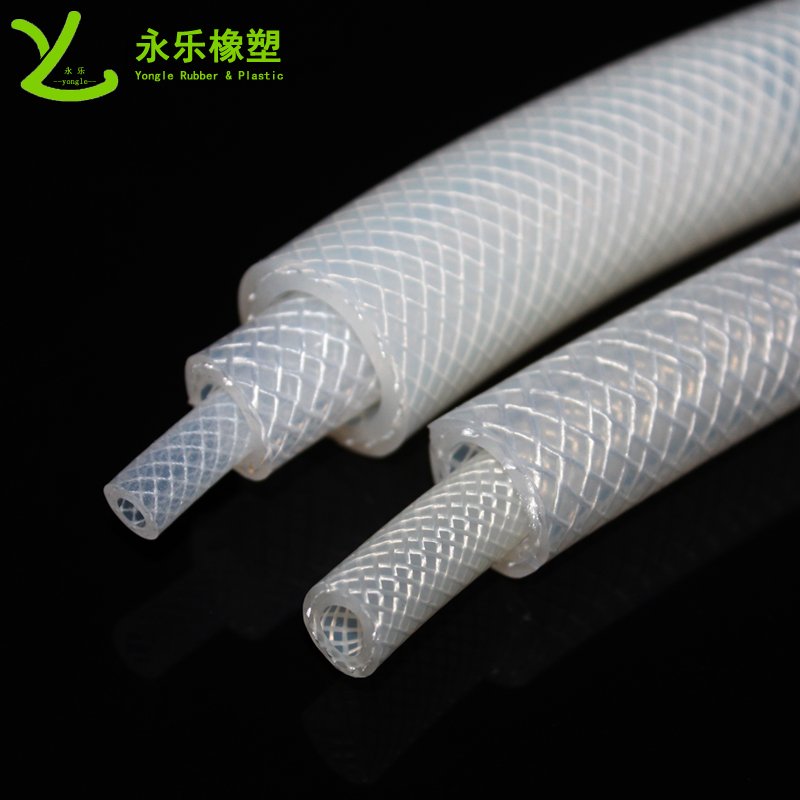 復合編織硅膠管，制氧機編織硅膠管，鉑金編織硅膠管