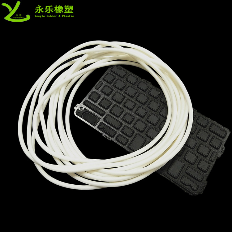 擠出發泡硅膠密封圈，耐高溫發泡硅膠密封圈，粘接硅膠發泡圈