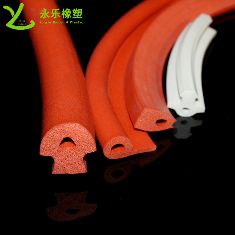 耐高溫發(fā)泡硅膠條，阻燃發(fā)泡硅膠條，細(xì)孔硅膠發(fā)泡條