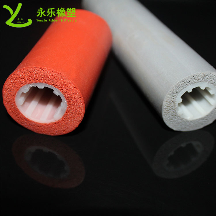 武清復合發泡硅膠管，耐高溫發泡硅膠管，保溫發泡硅膠管