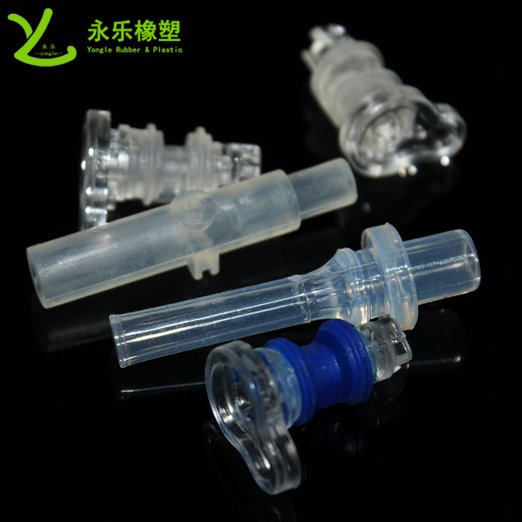 模壓醫用塑膠包膠件，醫用硅膠配件，防水硅膠配件